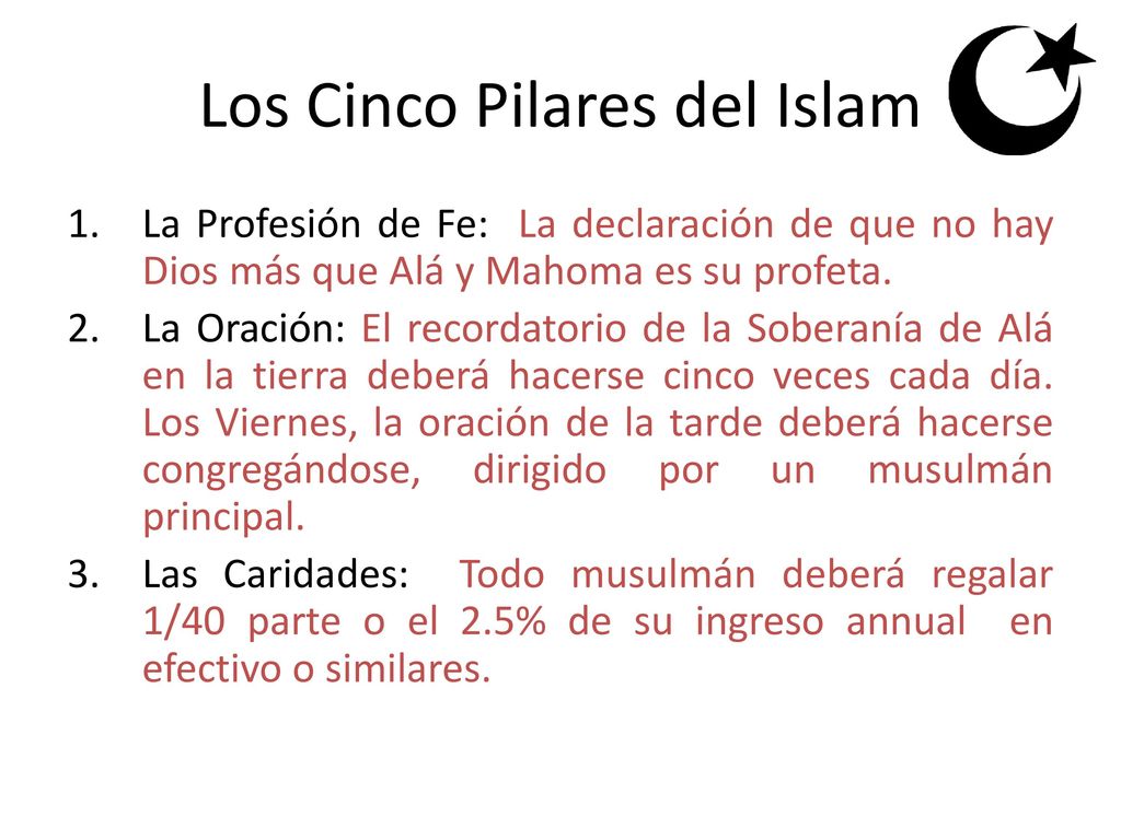 tres impotentes documnets en el Islam